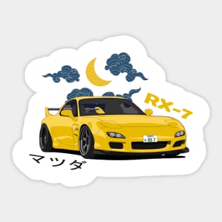 Mazda RX7, JDM, Japanese cars Sticker